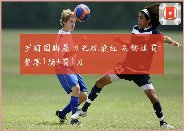岁前国脚暴力犯规染红 足协追罚：禁赛1场+罚1万